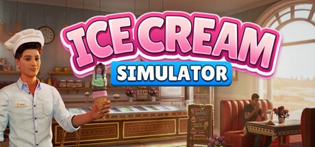 Ice Cream Simulator game banner - find where to play in the cloud