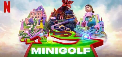 Netflix Minigolf game banner - find where to play in the cloud
