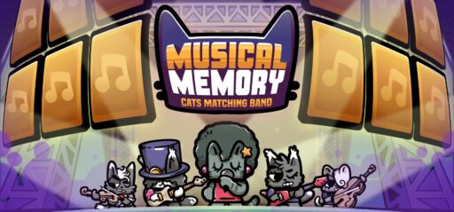 Musical Memory: Cats Matching Band game banner - find out how to play with cloud gaming