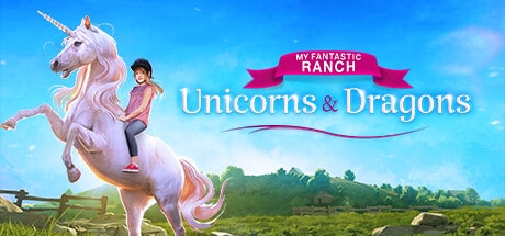My Fantastic Ranch: Unicorn & Dragons game banner - find where to play in the cloud