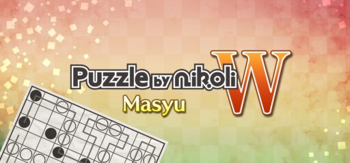 Puzzle by Nikoli W Masyu game banner - find out how to play with cloud gaming