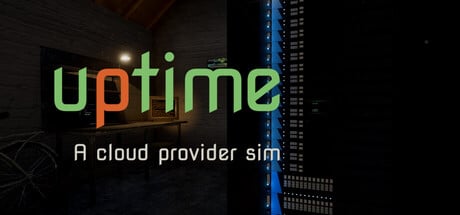 Uptime: A Cloud Provider Sim game banner - find where to play in the cloud