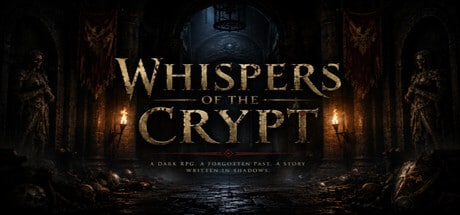 Whispers Of The Crypt game banner - find out how to play with cloud gaming