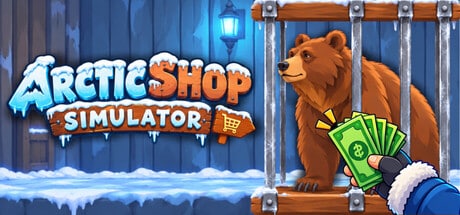 Arctic Shop Simulator game banner - find out how to play with cloud gaming