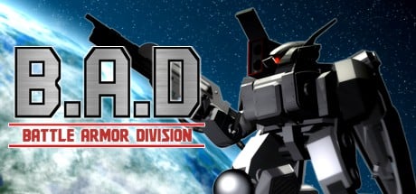 B.A.D Battle Armor Division game banner - find where to play in the cloud