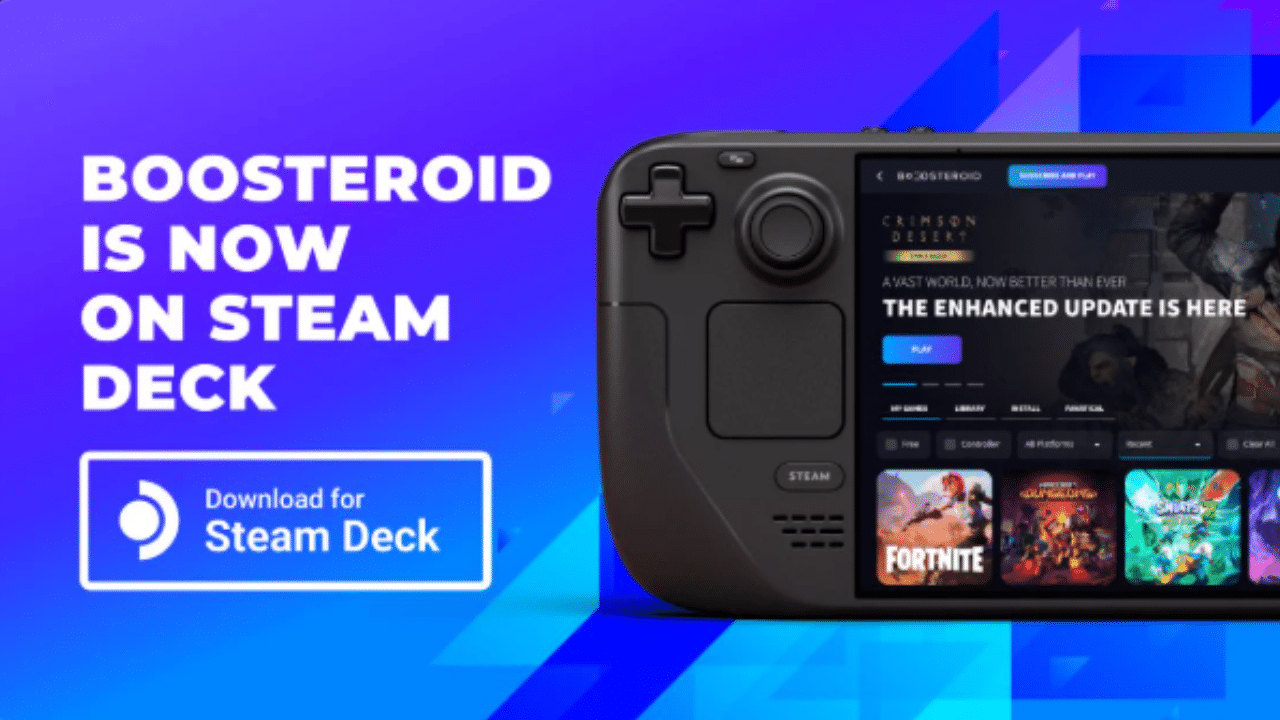 Boosteroid is now on steamdeck