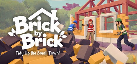 Brick by Brick: Tidy Up the Small Town! game banner - find out how to play with cloud gaming