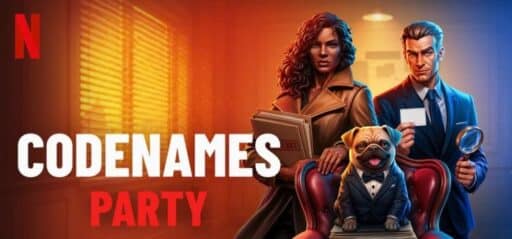 Codenames Party game banner - find where to play in the cloud
