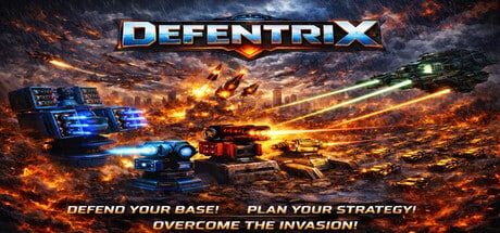 Defentrix game banner - find out how to play with cloud gaming