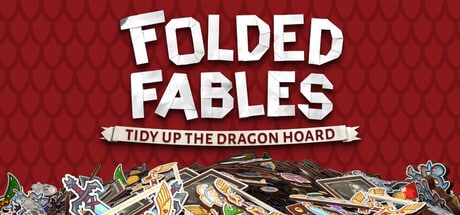 Folded Fables: Tidy Up The Dragon Hoard game banner - find where to play in the cloud