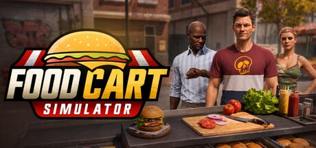 Food Cart Simulator game banner - find out how to play with cloud gaming