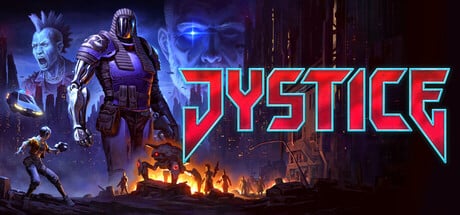 JYSTICE game banner - find out how to play with cloud gaming
