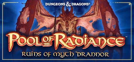 Pool of Radiance: Ruins of Myth Drannor game banner - find out how to play with cloud gaming