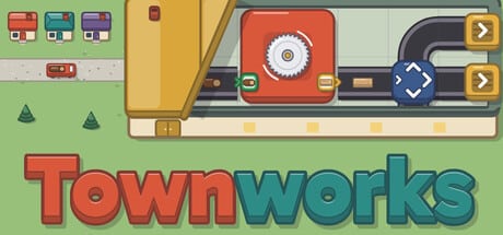 Townworks game banner - find out how to play with cloud gaming