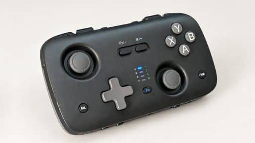 JSAUX VOIDJOY Skylark S1 Pro portable controller, front view on a white surface